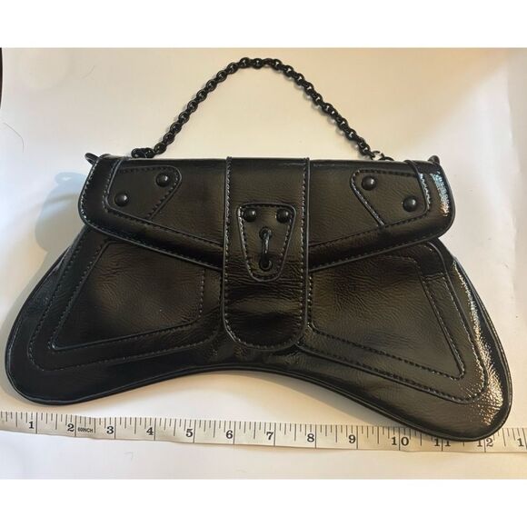 Poppy Lissiman MERLIN Shoulder Bag in  BLACK - Picture 6 of 8